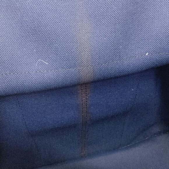 Hermes Hermès Cabag Elan PM Tote Bag in Navy Canvas with R Stamp for Women - Picture 8 of 10